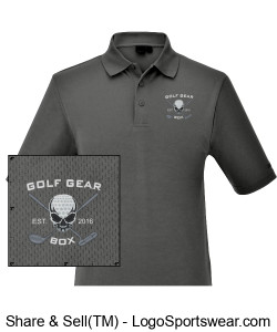 Goth Gear Box Graphite Extreme Dry Polo Design Zoom